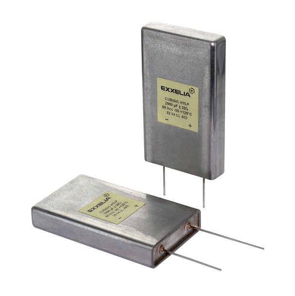 Exxelia expands its range of low profile aluminum electrolytic capacitors and defies high temperatures up to +125°C
